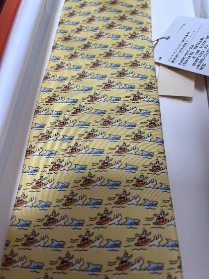 Hermes Tie with Box