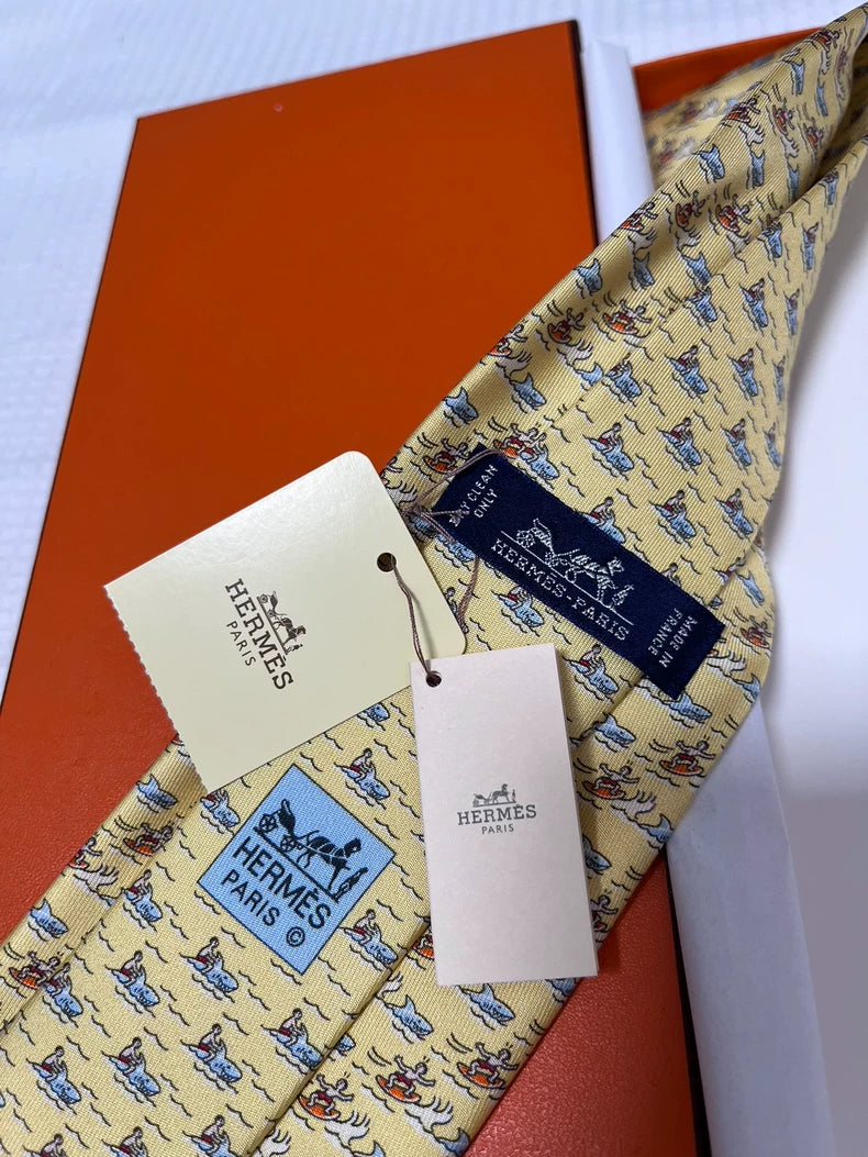 Hermes Tie with Box