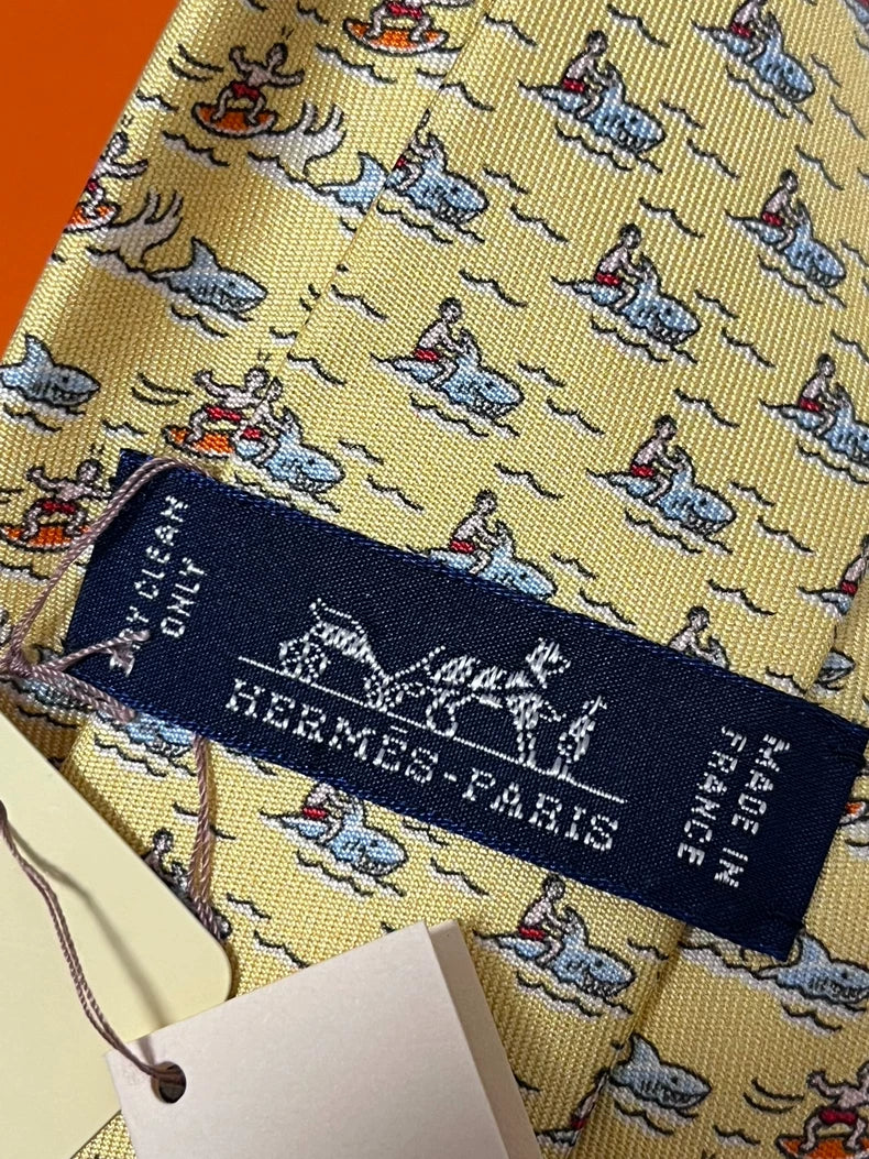 Hermes Tie with Box