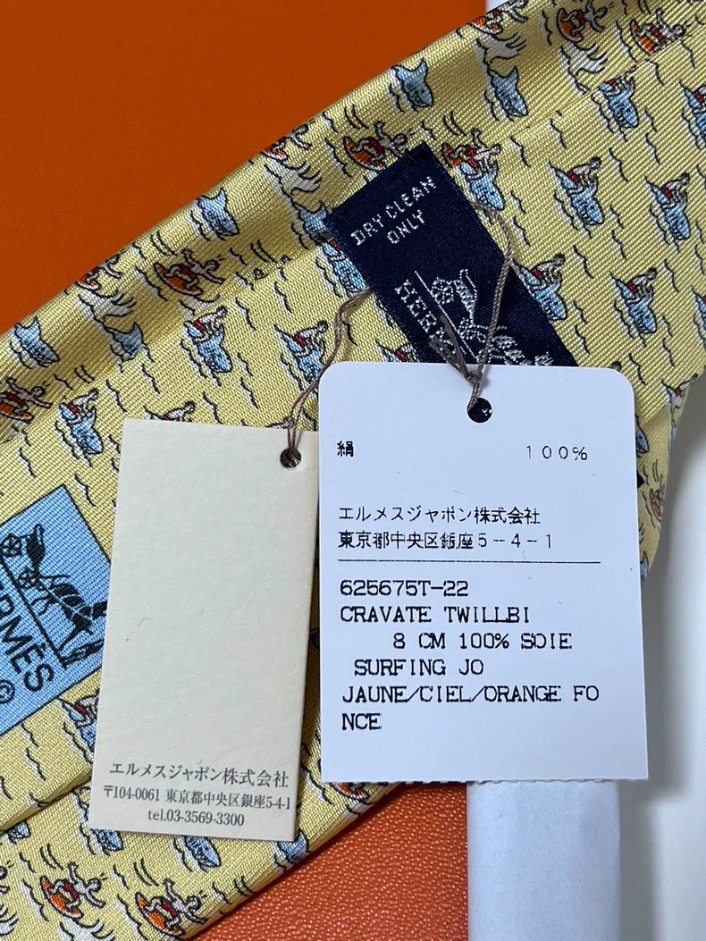 Hermes Tie with Box