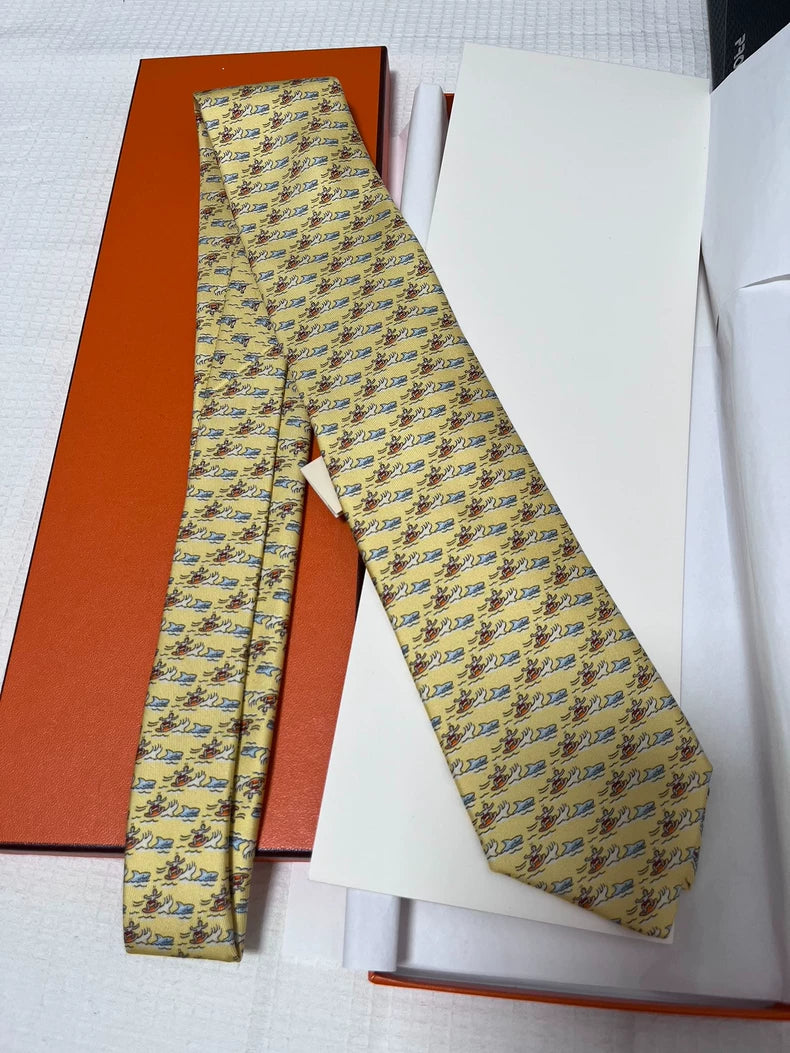 Hermes Tie with Box