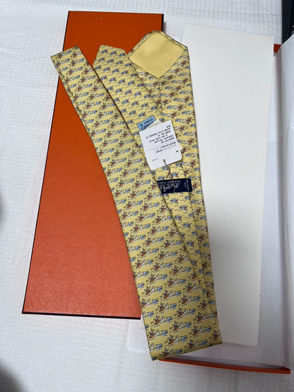 Hermes Tie with Box