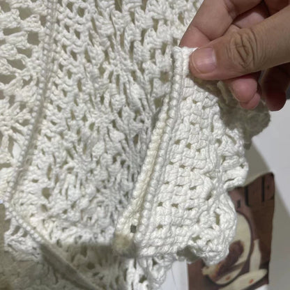 Vintage Givenchy White Knit Cardigan