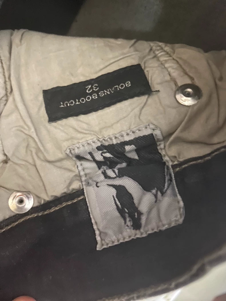 Rick Owens FW22 Bolan Bootcut Jeans