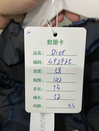 Dior Half-Zip Jacket with Camouflage Pattern