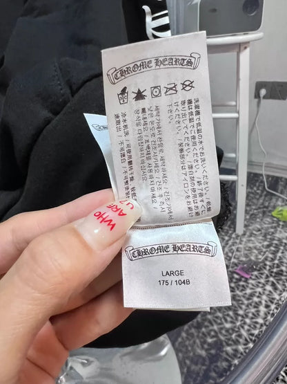 Chrome Hearts Lettergraphic Pullover Hoodie