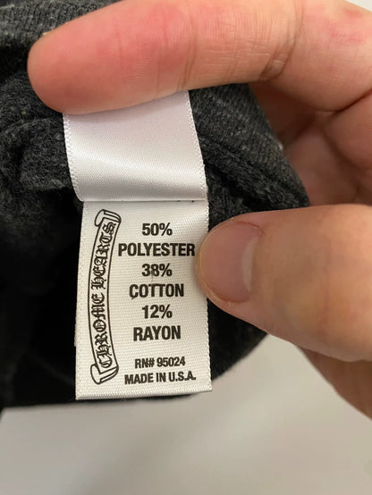 Chrome Hearts Zip-Up Hoodie in Grey