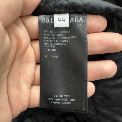 Balenciaga Leather Jacket with Cotton Padding-zp
