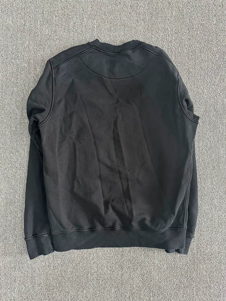 Stone Island Black Sleeve Badge Sweatshirt