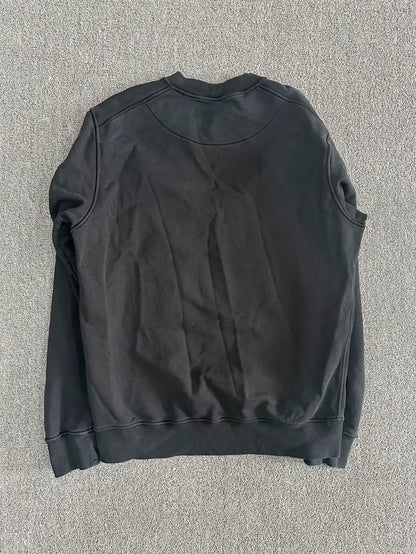 Stone Island Black Sleeve Badge Sweatshirt