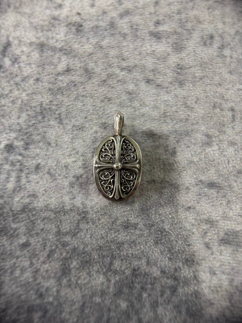 Chrome Hearts Keeper Shield Pendant-yf
