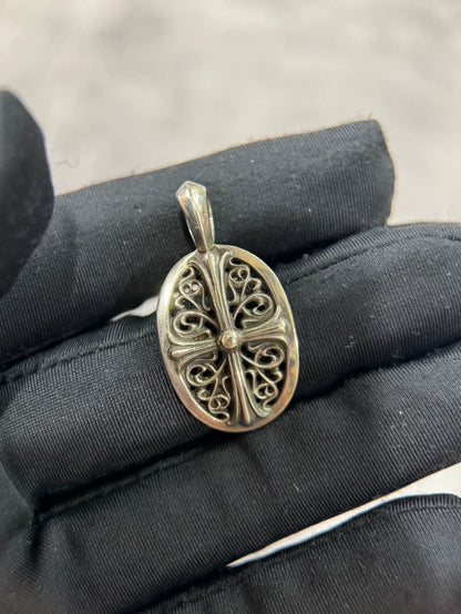 Chrome Hearts Keeper Shield Pendant-yf
