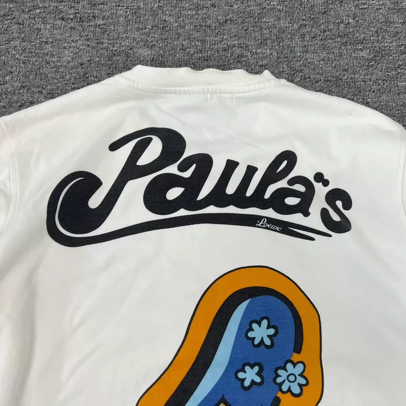 Loewe Graffiti Sweatshirt in White