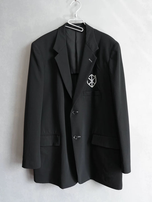 Yohji Yamamoto 03SS Wool Embroidery Jacket