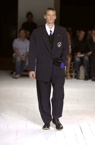 Yohji Yamamoto 03SS Wool Embroidery Jacket