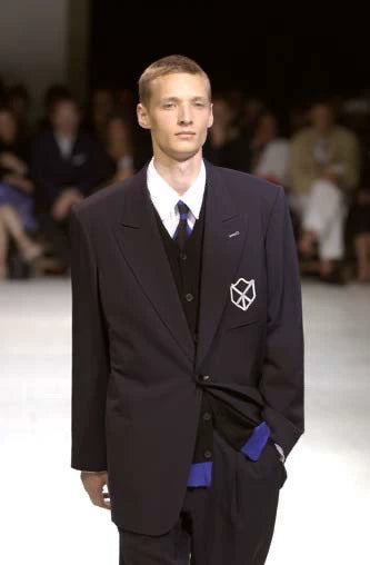 Yohji Yamamoto 03SS Wool Embroidery Jacket