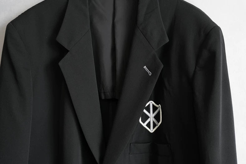 Yohji Yamamoto 03SS Wool Embroidery Jacket