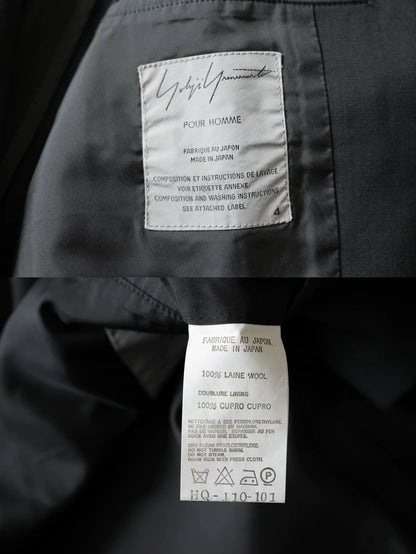 Yohji Yamamoto 03SS Wool Embroidery Jacket