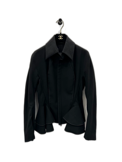 Yohji Yamamoto Black Wool Blazer