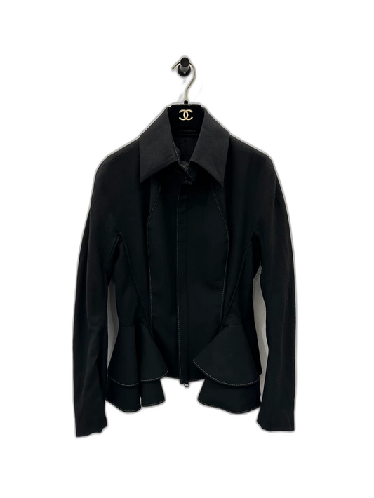 Yohji Yamamoto Black Wool Blazer