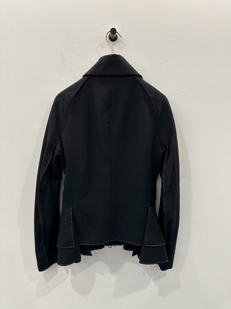 Yohji Yamamoto Black Wool Blazer