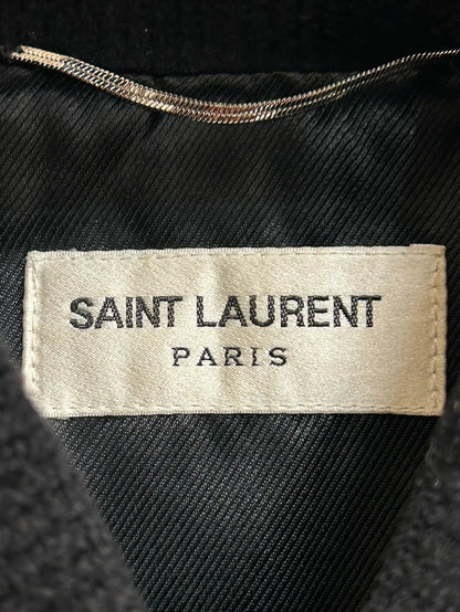 Black Velvet Jacket with Sequins by Saint Laurent