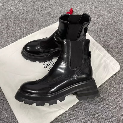 Thick Sole Ankle Boots McQ