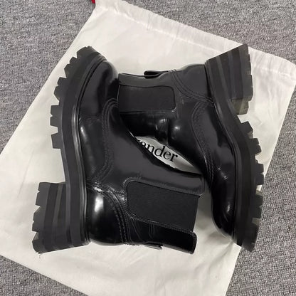 Thick Sole Ankle Boots McQ