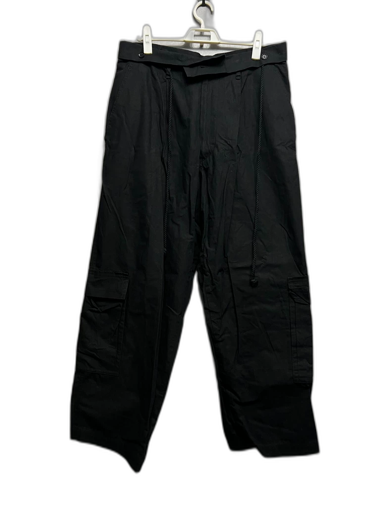 Black Work Cargo Pants by Yohji Yamamoto