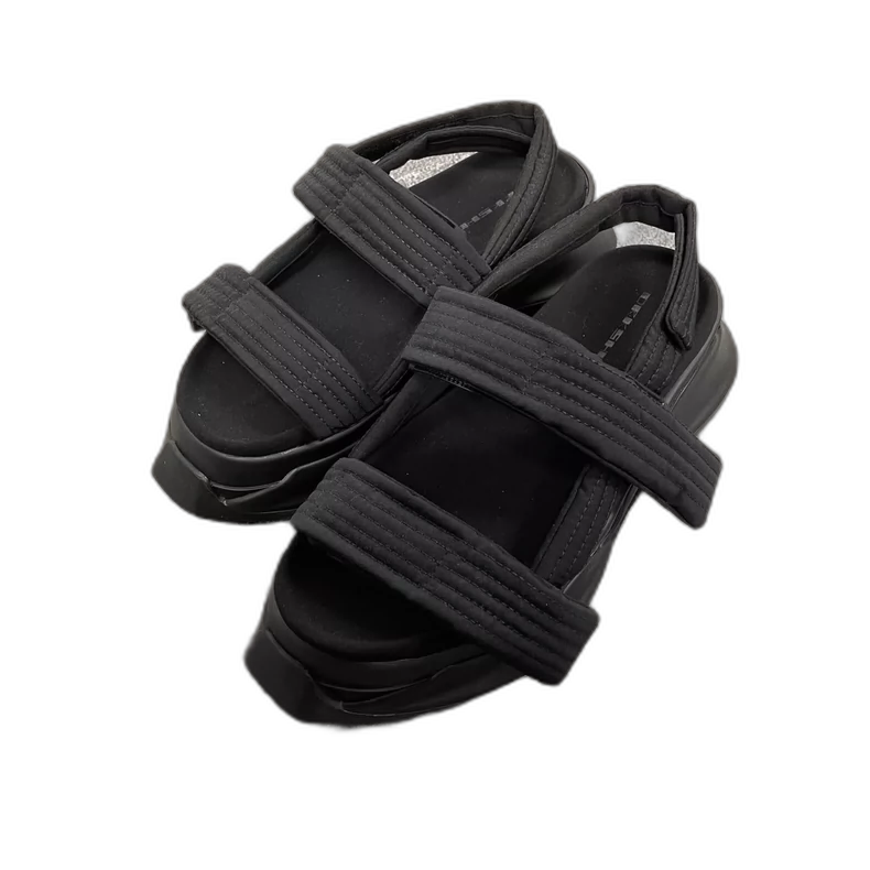 Rick Owens Black Platform Sandals