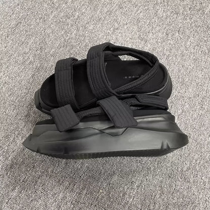 Rick Owens Black Platform Sandals