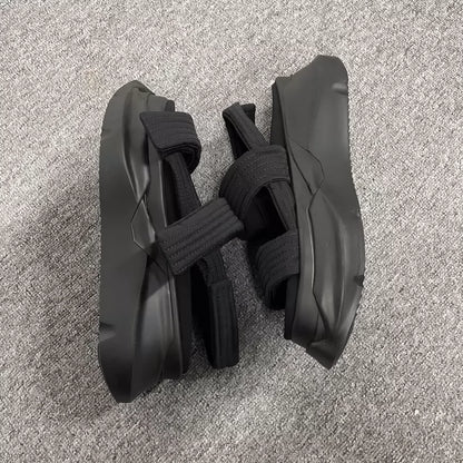 Rick Owens Black Platform Sandals