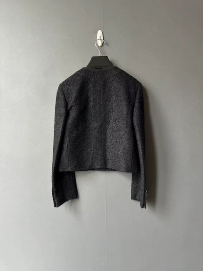 Celine Black Gold Button Jacket