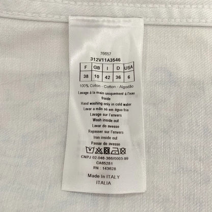 White Star Pattern Cotton Jacket