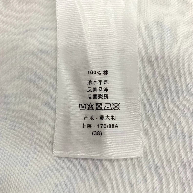 White Star Pattern Cotton Jacket