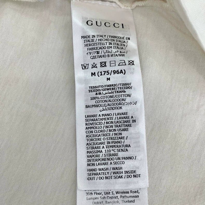 Gucci Colorful Logo Cotton T-Shirt M