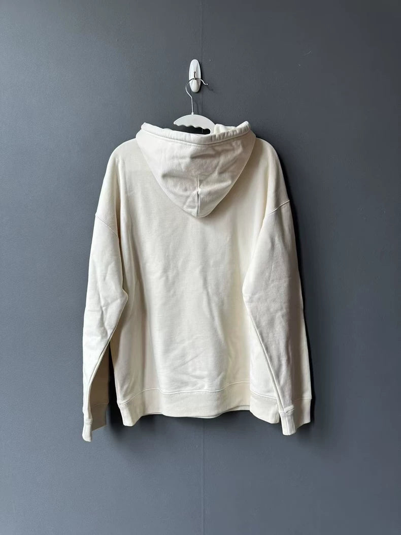 Loewe Leather Patch Hoodie Sweatshirt