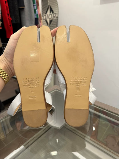 Maison Margiela White Tabi Shoes Size 38
