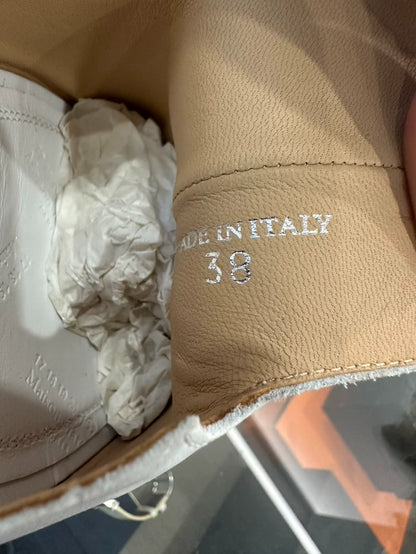 Maison Margiela White Tabi Shoes Size 38