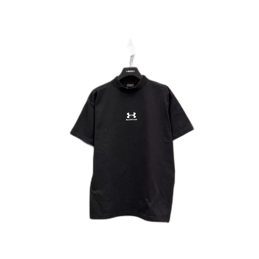 Balenciaga Black Short Sleeve Logo T-Shirt