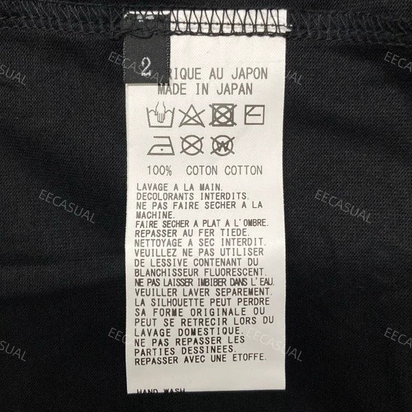 Black Y's Yohji Yamamoto Graphic T-Shirt