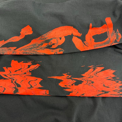 Givenchy Flame Logo Long Sleeve Sweatshirt