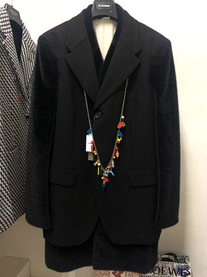 COMME DES GARCONS HOMME PLUS AW17 Fur Coat