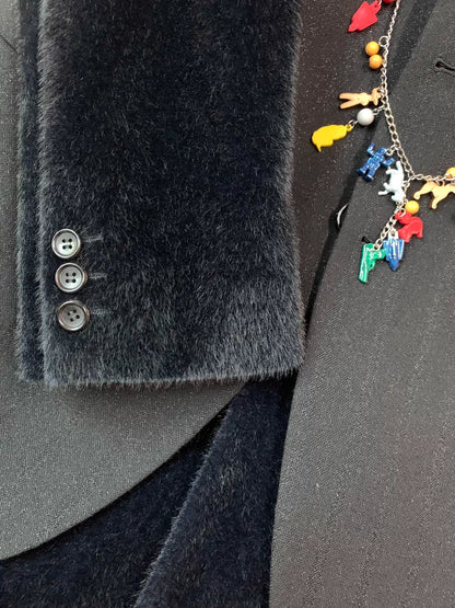 COMME DES GARCONS HOMME PLUS AW17 Fur Coat