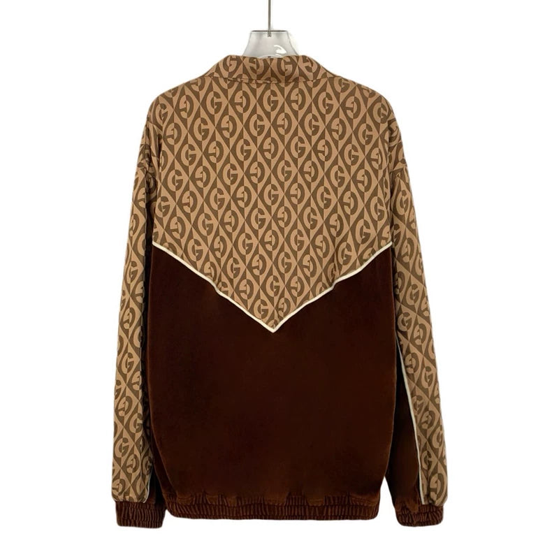 Gucci Color Block Logo Jacket