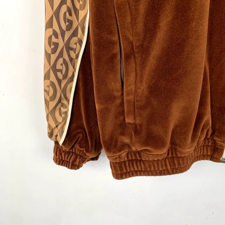 Gucci Color Block Logo Jacket