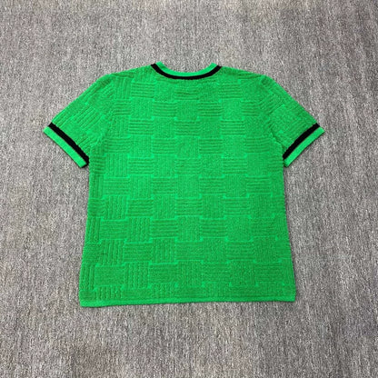 Bottega Veneta Green Towel Short Sleeve Top