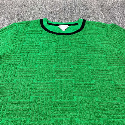 Bottega Veneta Green Towel Short Sleeve Top