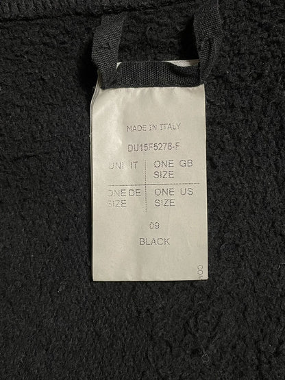 Rick Owens Black Hoodie with Zipper