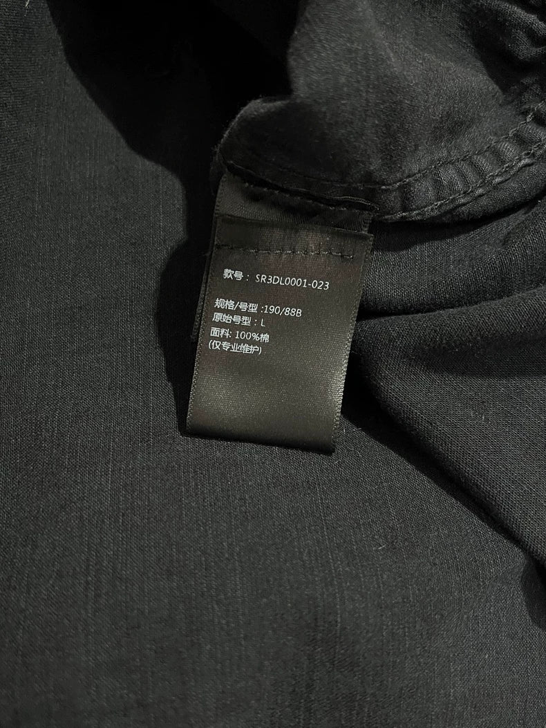 Amiri Black Grey Cotton Denim Jacket